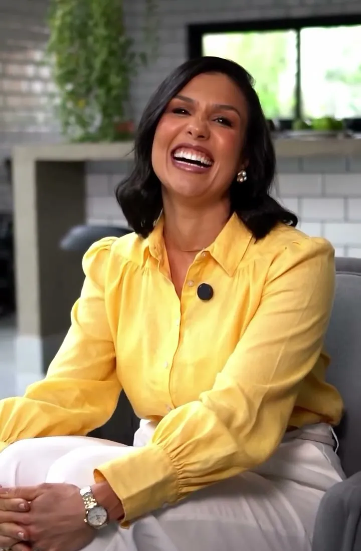 Cátia Guimarães, nutricionista, rindo